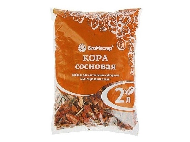 Кора сосновая 2л БиоМастер 